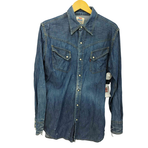 リーバイス Levis L/S ウエスタンデニムシャツ レディース JPN:L